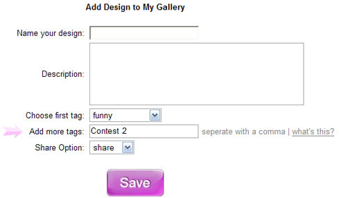 Tag it “Contest 2?