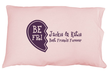 best friend pillow front