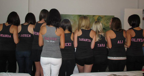 Hot Mess Express Bachelorette Party Shirts Back Hot Mess Express Bachelorette Party Shirts Back