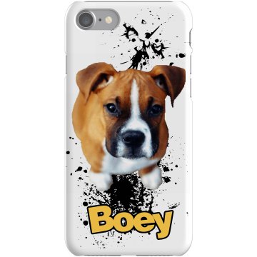Your Dog's Photo Case Plastic iPhone 5 Case Black