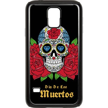 Dia De Los Muertos Rubber Samsung Galaxy S III Case Black