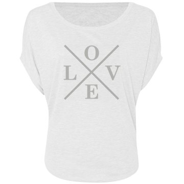 Love Flowy Top Misses Bella Flowy Draped Sleeve Dolman