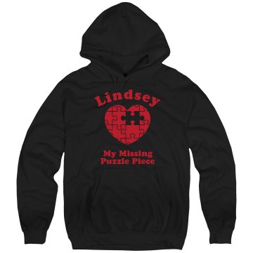 Puzzle Piece Hoodie Unisex Gildan Heavy Blend Hoodie