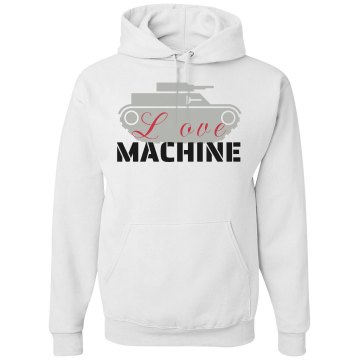 Love Machine Hoodie Unisex Gildan Heavy Blend Hoodie