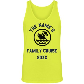 Custom Name Family Cruise Misses Relaxed Fit Basic Gildan Ultra Cotton Tee