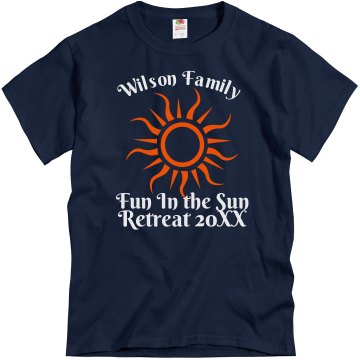 Wilson Family Retreat T Unisex Gildan Heavy Cotton Crew Neck Tee