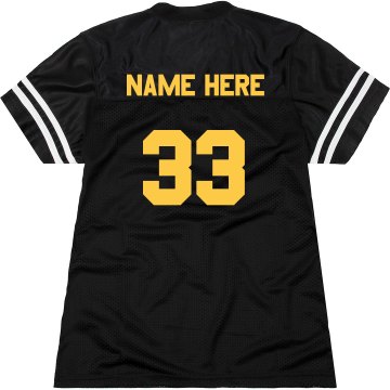 Cougars Football w/ Back Junior Fit Soffe Mesh Football Jersey