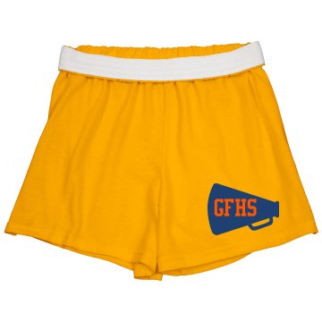 Cheerleader Megaphone Junior Fit Soffe Cheer Shorts