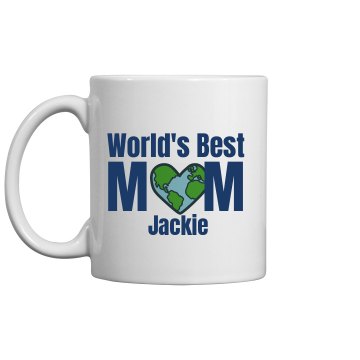 World's Best Mom Mug 11oz Ceramic Coffee Mug