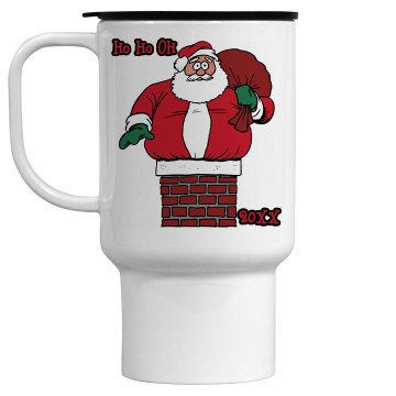 Chubby Santa Mug 15oz Travel Mug