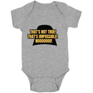That's Impossible! Infant Rabbit Skins Lap Shoulder Creeper