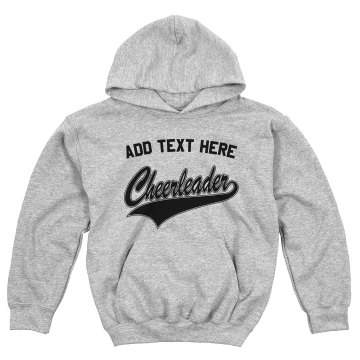 Cheerleader Sweatshirt Youth Gildan Heavy Blend Hoodie