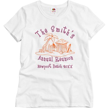 Smith's Annual Reunion Misses Relaxed Fit Basic Gildan Heavy Cotton Tee