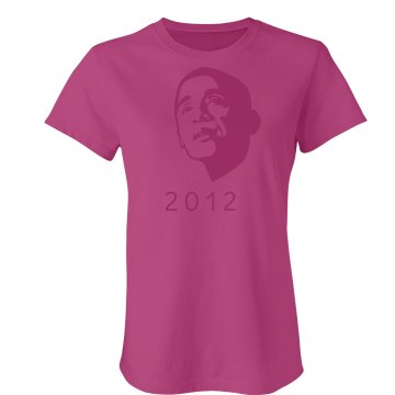 Pink Barack Junior Fit Bella Sheer Longer Length Rib Tee