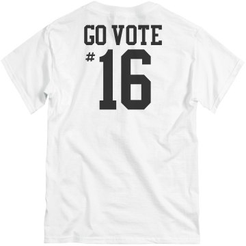 Barack 12 Vote Unisex Basic Gildan Heavy Cotton Crew Neck Tee