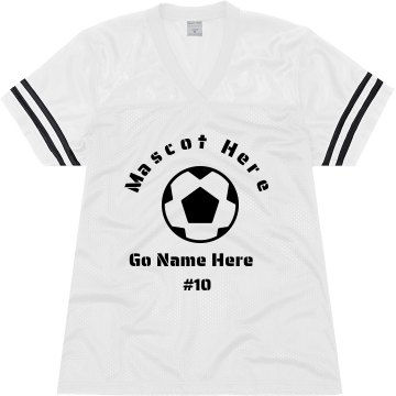 Tigers Mom Junior Fit Soffe Mesh Football Jersey