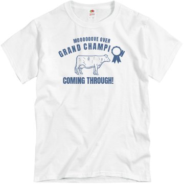 Grand Champion Unisex Basic Gildan Heavy Cotton Crew Neck Tee