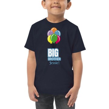 Big Brother Balloon Tee Toddler Gildan Ultra Cotton Crew Neck Tee
