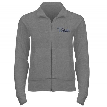 Bride Track Jacket Junior Fit Bella Cadet Zip Track Jacket
