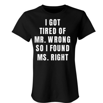 Ms. Right Junior Fit Bella Sheer Longer Length Jersey 2-in-1 Tee