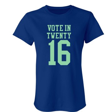 McCain 08 Junior Fit Bella Crewneck Jersey Tee