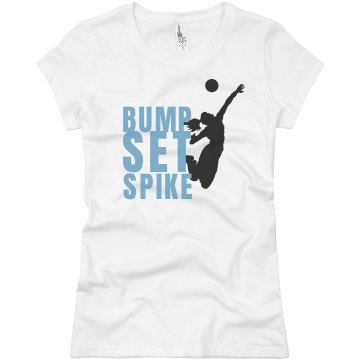 Bump Set Spike Junior Fit Basic Bella Favorite Tee