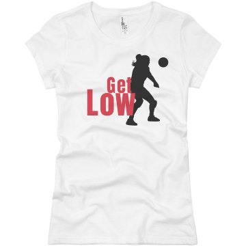 Get Low Volleyball Junior Fit Basic Bella Favorite Tee