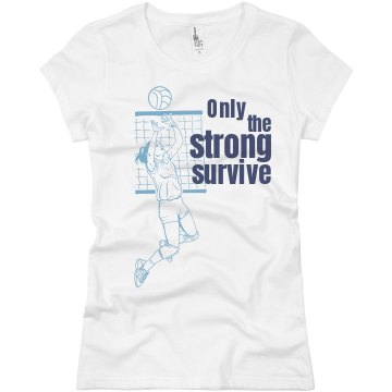 Only the strong survive Junior Fit Basic Bella Favorite Tee