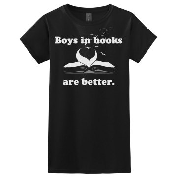Boys in Books Black Miss Misses Relaxed Fit Gildan Ultra Cotton Tee