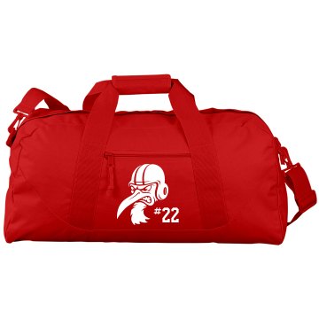 Cane Gear Bag Port & Company Large Square Duffel Bag