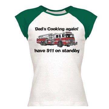 Hagarty Family Cookout Junior Fit Bella 1x1 Rib Ringer Tee