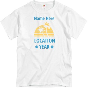 Rickert Family Reunion Junior Fit Bella 1x1 Rib 3/4 Sleeve Raglan Tee