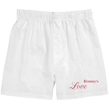 Men's Love Boxers Unisex Robinson Boxer Shorts