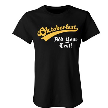 Team Okoberfest Junior Fit American Apparel Fine Jersey Tee