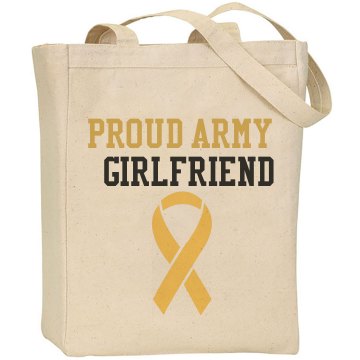 Proud Army Tote Liberty Bags Canvas Tote