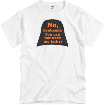 Leukemia Wars Mens Unisex Basic Gildan Heavy Cotton Crew Neck Tee