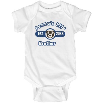 Jesse's Little Brother Infant Rabbit Skins Lap Shoulder Creeper