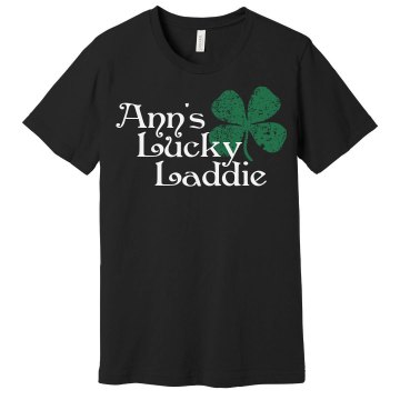 Ann's Lucky Laddie Unisex Gildan Heavy Cotton Crew Neck Tee