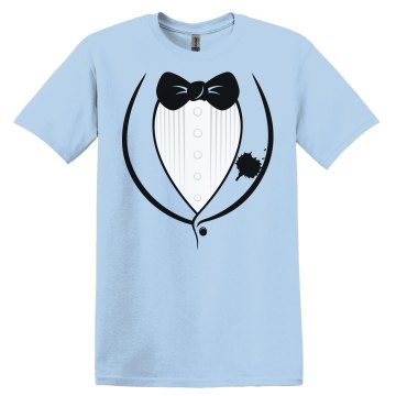 Caviar Stain Cheap Tuxedo Unisex Gildan Heavy Cotton Crew Neck Tee