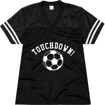 Touchdown Soccer Jersey Junior Fit Augusta Replica Football Jersey