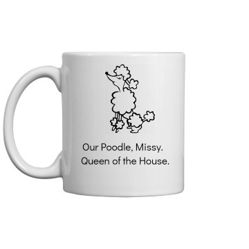 Poodle Mug 11oz Ceramic Coffee Mug