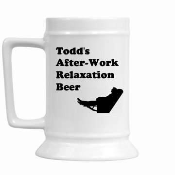 Relaxation Stein 16oz Ceramic Stein
