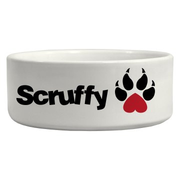 Personalized Pet Bowl Ceramic Pet Bowl