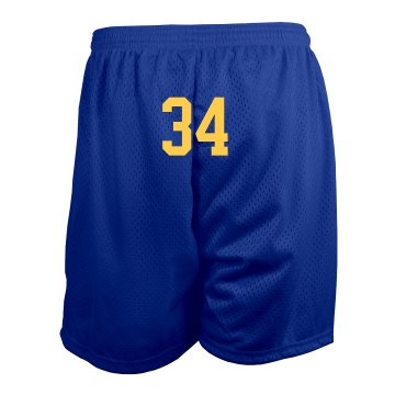 Nickname Mesh Shorts Ladies Badger 5'' Inseam Pro Mesh Tricot Shorts
