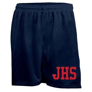 School Spirit Mesh Shorts Ladies Badger 5'' Inseam Pro Mesh Tricot Shorts