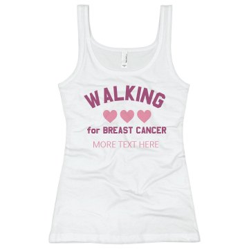 Walk the Walk Junior Fit Bella 1x1 Rib Ringer Tee