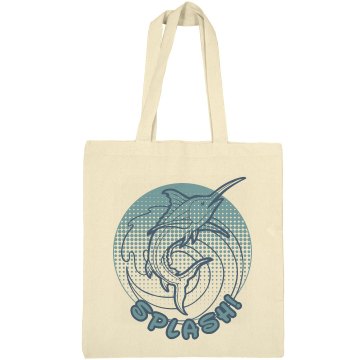 Splash Beach Bag Liberty Bags Canvas Bargain Tote Bag