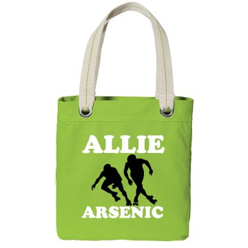 Allie Arsenic Derby Tote Port Authority Color Canvas Tote