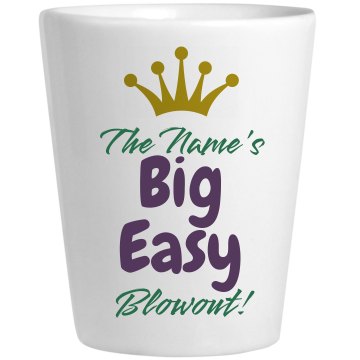 Big Easy Blowout Ceramic Shotglass