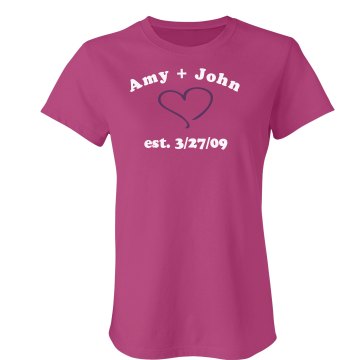 Amy + John Misses Relaxed Fit Anvil Heavyweight Tank Top